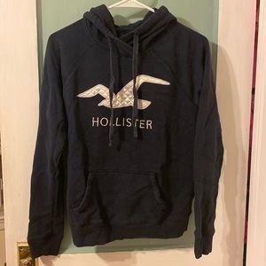Hollister Navy Blue Hoodie